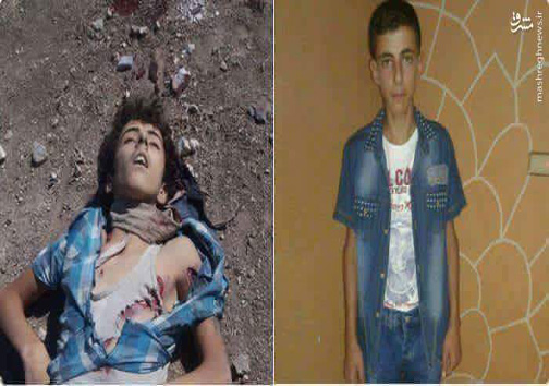 اعدام کودک 13 ساله توسط گروه تکفیری جندالاقصی