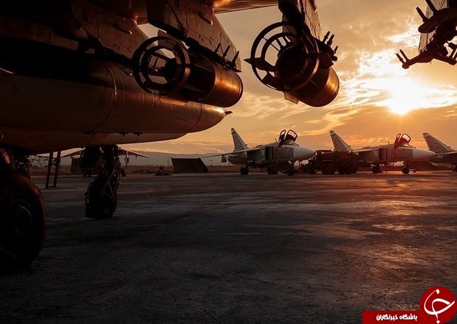 جنگنده های روسی در سوریه + عکس
