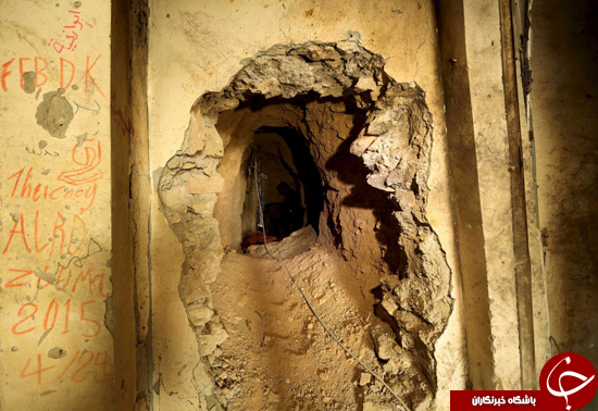 مخفیگاه های ترسناک زیرزمینی داعش در سوریه و عراق+ تصاویر