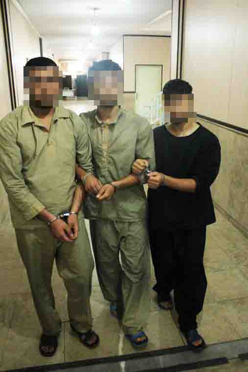 دلال خودرو زورگیر از آب درآمد/ متهم و برادران همسرش دستگیر شدند+تصاویر