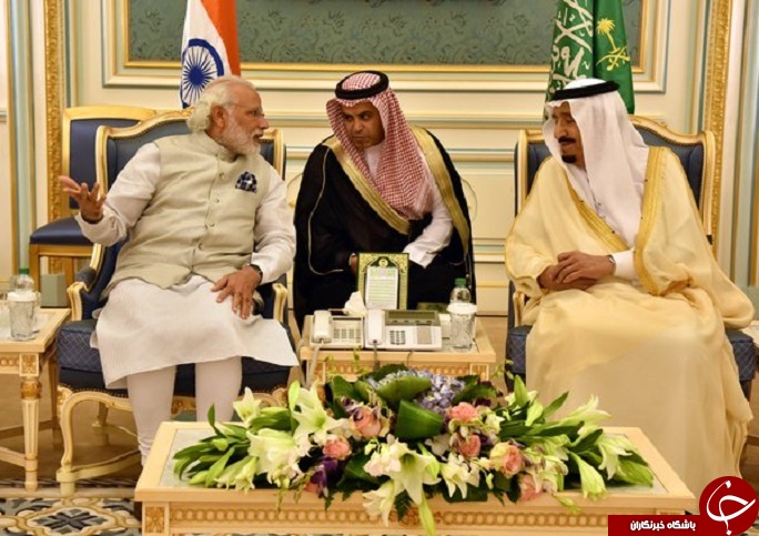 پیشکش شگفت انگیز نخست وزیر هند به پادشاه عربستان+تصاویر