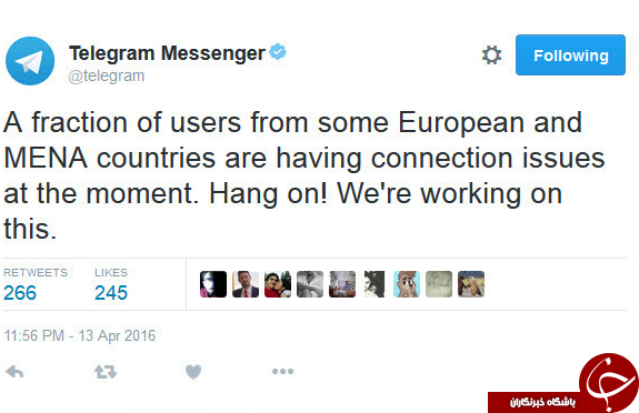 جهان به سوگ تلگرام نشست