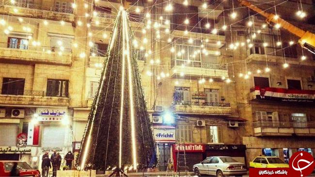 مسیحیان حلب، کریسمس را جشن گرفتند
