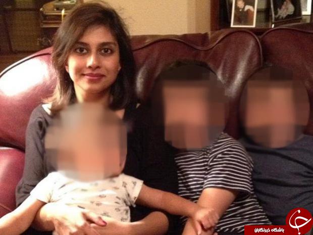 عروس داعشیِ انگلیسی که توانست با 4 فرزند خود به آمریکا بازگردد+ تصاویر