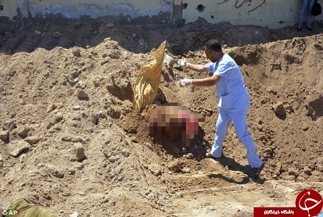 کشف گورستان جمعی کودکان و زنان کشته شده به دست داعش + تصاویر