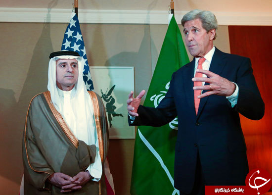 دیدار وزیر خارجه آمریکا با عادل جبیر+تصاویر