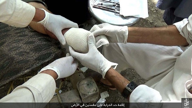 قطع دست و پای یک مرد متهم به سرقت بوسیله داعش+ تصاویر +16