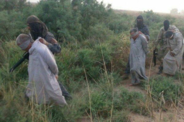 اعدام 5 عراقی به دست عناصر داعش+تصاویر