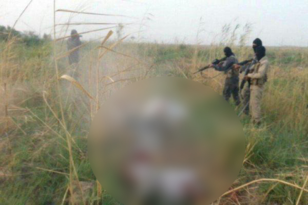 اعدام 5 عراقی به دست عناصر داعش+تصاویر