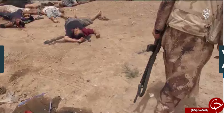 تلخ ترین اعدام شیعیان به دست تروریستهای داعشی+تصاویر(18+)