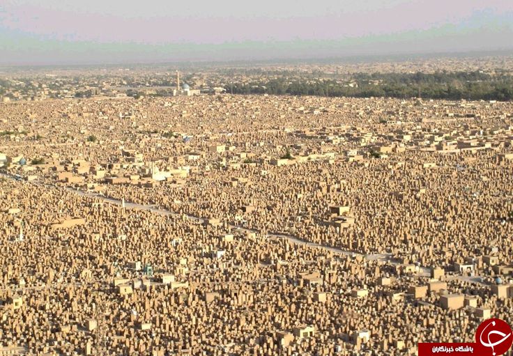 بزرگترین قبرستان مخوف جهان در عراق، پناهگاه قربانیان داعشی های فاسد+ تصاویر