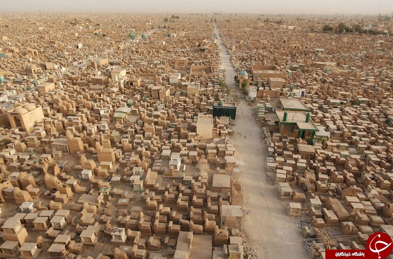 بزرگترین قبرستان مخوف جهان در عراق، پناهگاه قربانیان داعشی های فاسد+ تصاویر