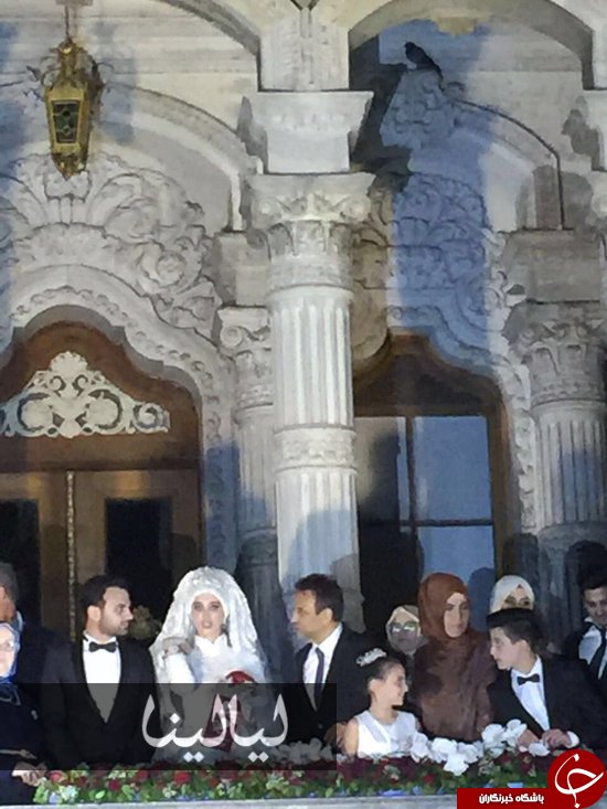 ازدواج پسر مشاور اردوغان با نوه رئیس جمهور سابق سوریه/ اعطای 1500 روادید به نزدیکان عروس+تصاویر