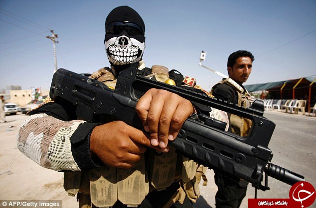 ترس داعش از مبارزان نقابدار عراقی +تصاویر
