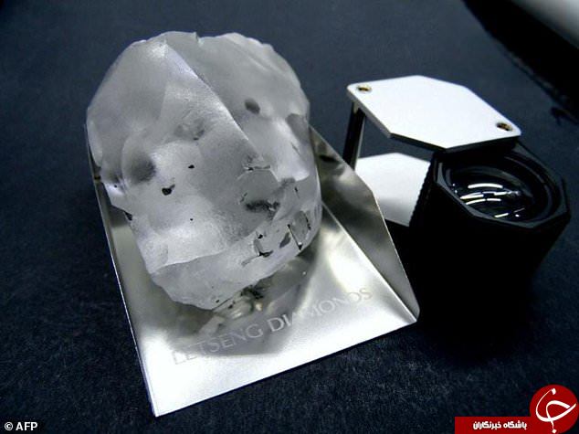 کشف پنجمین الماس بزرگ جهان در لسوتو+عکس