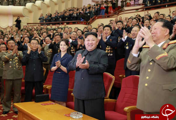 برگزاری یک جشن بزرگ در کره شمالی برای تقدیر از دانشمندان هسته ای+ تصاویر